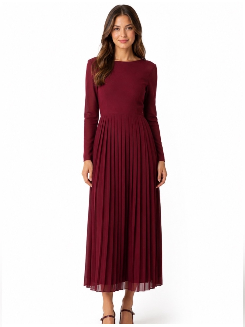 J Crew Dress XXS Ballet Burgundy